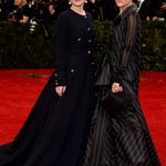 The Olsen twins at the <a href="http://gothamist.com/2014/05/05/photos_lupita_beyonce_kim_kanye_tay.php">2014 Met Gala</a>.